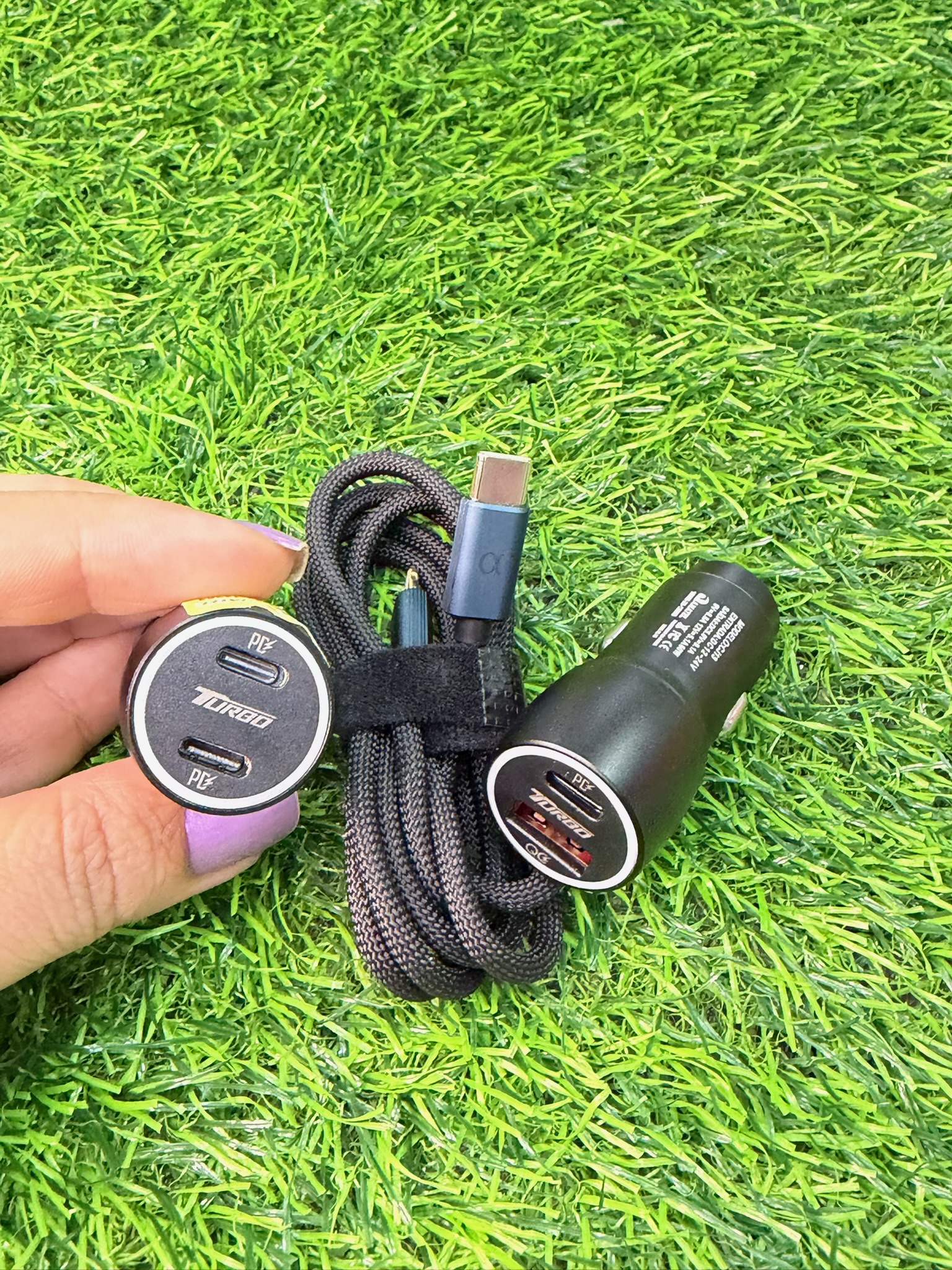 Carregador veicular Turbo 60W